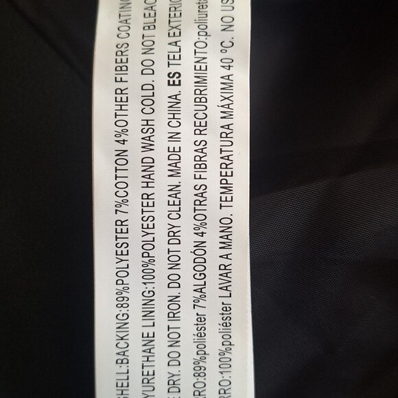 Forever 21 Long Moto Jacket or short moto dress Faux Leather Size Small NWT - Picture 4 of 4